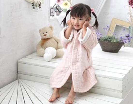 贝乐思婴幼儿六层棉纱幼儿服