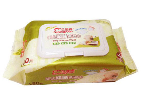 贝婴缘婴儿润肤柔湿巾