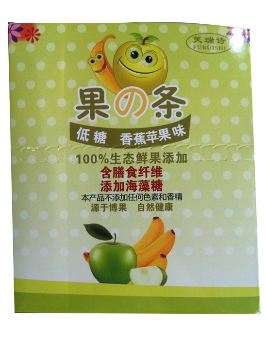 芙瑞诗香蕉苹果水果条盒装