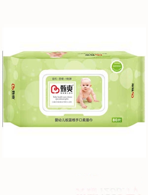 甄爽婴幼儿板蓝根手口柔湿巾