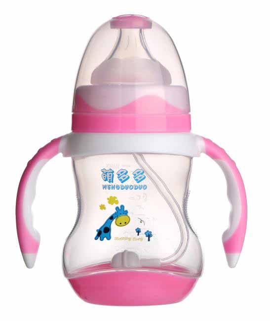 �ȶ��PP����180ml˫ɫ����ֱ��Զ���ƿ