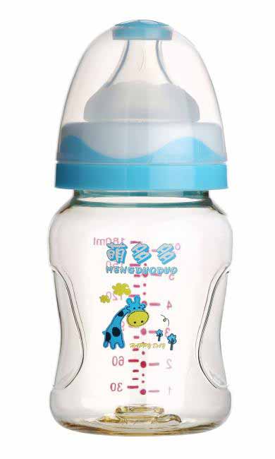 �ȶ��PPSU����180ml˫ɫ������������ƿ