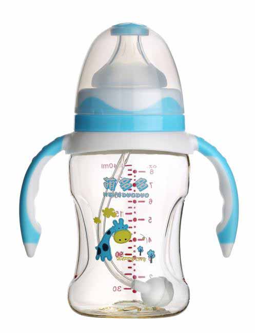 �ȶ��PPSU����240ml˫ɫ�ֱ��Զ���ƿ