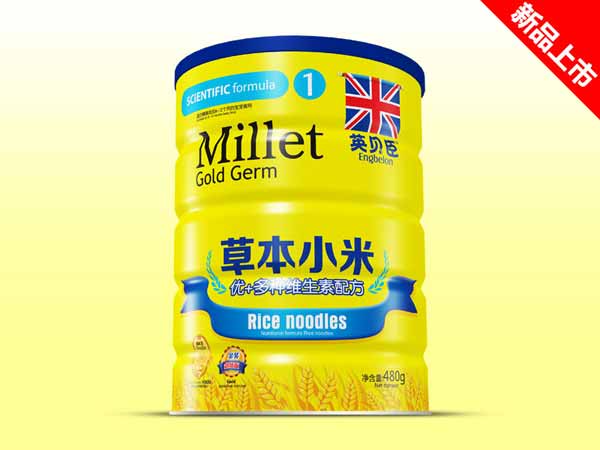 英贝臣草本小米铁听优+多种维生素1段