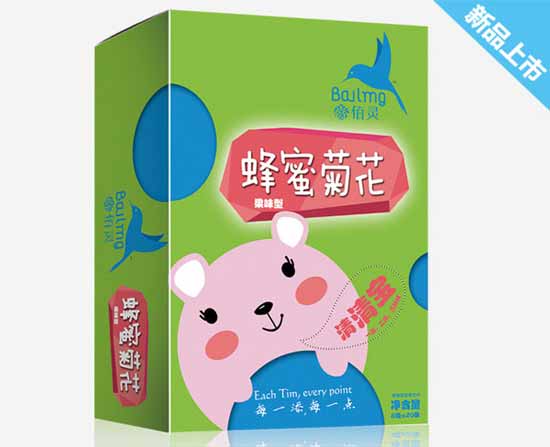 佰灵蜂蜜菊花果味型盒装