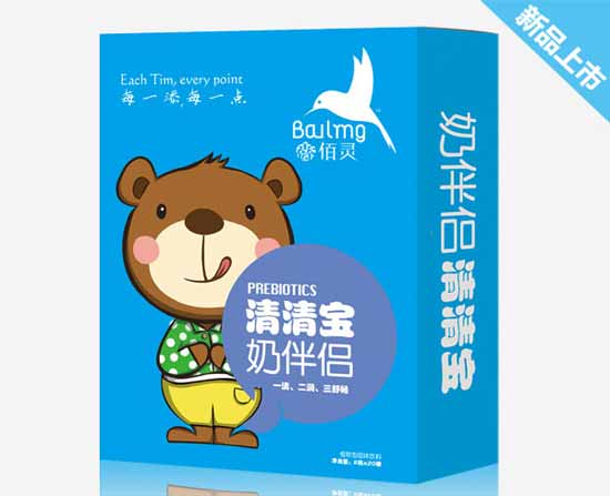 佰灵清清宝奶伴侣盒装