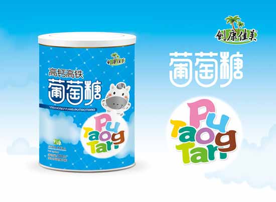 创康佳美高钙高铁葡萄糖