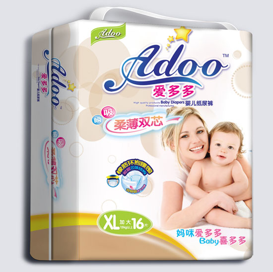 ������ᱡ˫оӤ��ֽ���XL��16Ƭ