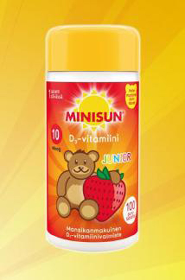 Minisunά����D3����ͯר���ͣ�С�����Ͳ�ݮ��ζ