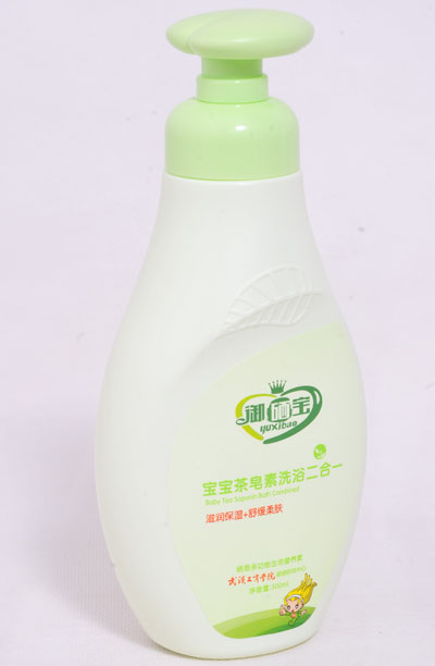御硒宝宝宝茶皂素洗浴二合一