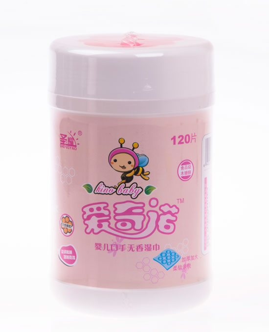 爱奇诺天然蜂胶婴儿口手无香120片桶1