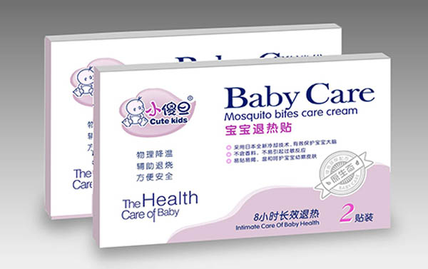 小傻旦宝宝退热贴