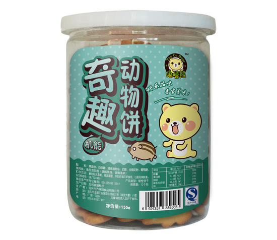 嘻嘻熊奇趣动物饼
