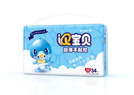 IQ宝贝纸尿裤M34