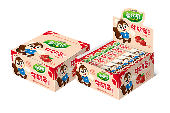 壹诺贝牛奶条红枣味