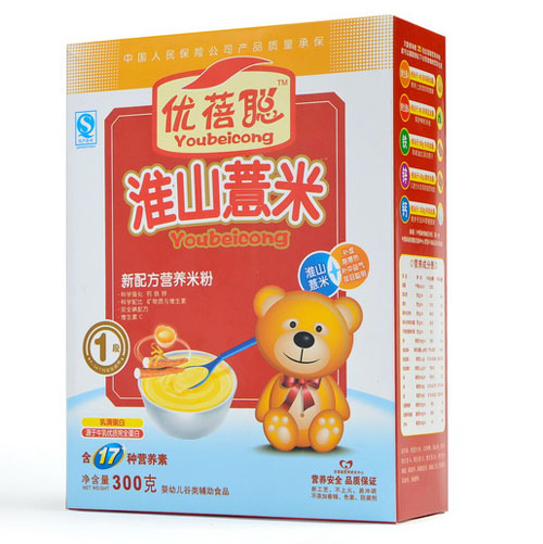 优蓓聪淮山薏米营养米粉1段