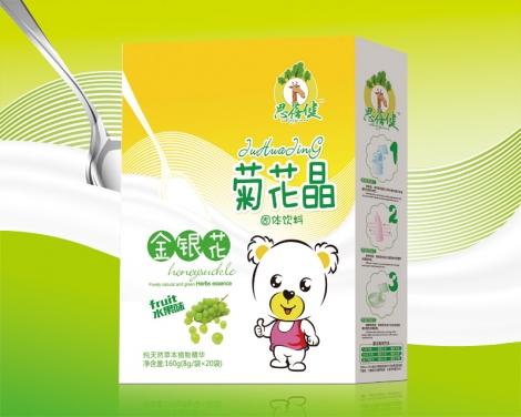 思蓓健金银花菊花晶(盒)