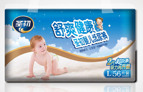 圣初舒爽健康纸尿裤L