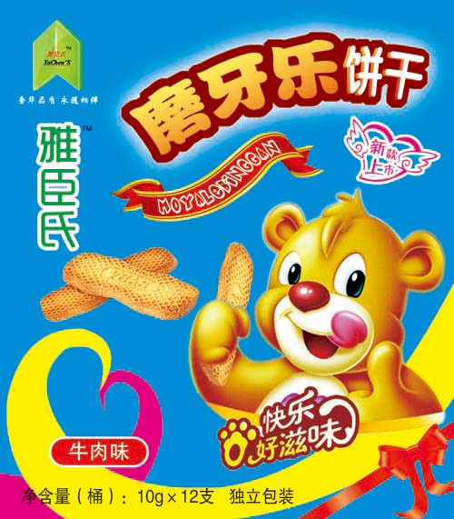 雅臣氏磨牙乐饼干牛肉味