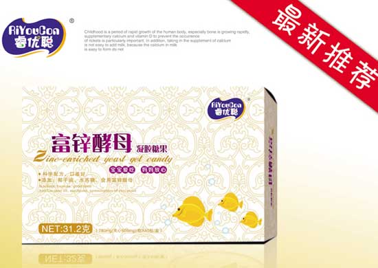 睿优聪富锌酵母凝胶糖果