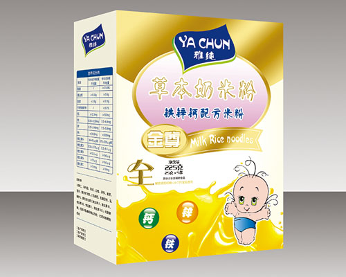 雅纯草本奶米粉铁锌钙配方米粉