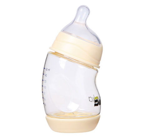巴卡巴卡宽口径企鹅型PA哺乳瓶160ml
