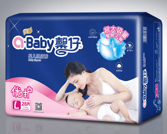 馨仔翼护婴儿纸尿裤L码
