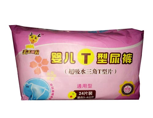 丢丢咪拉婴儿T型纸尿裤