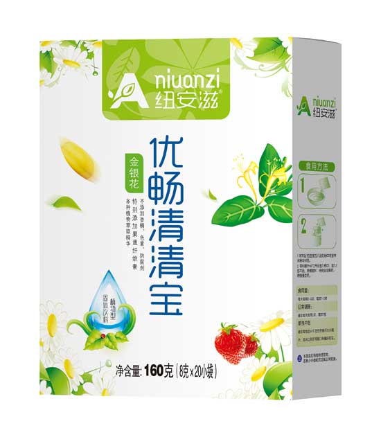 纽安滋金银花优畅清清宝(盒)