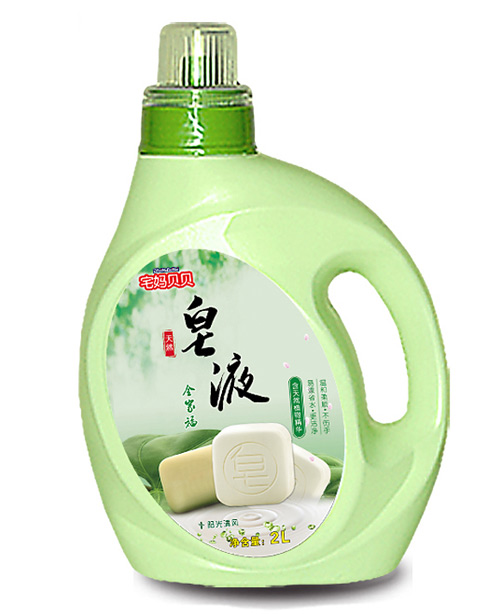 宅妈贝贝天然皂液2kg瓶装
