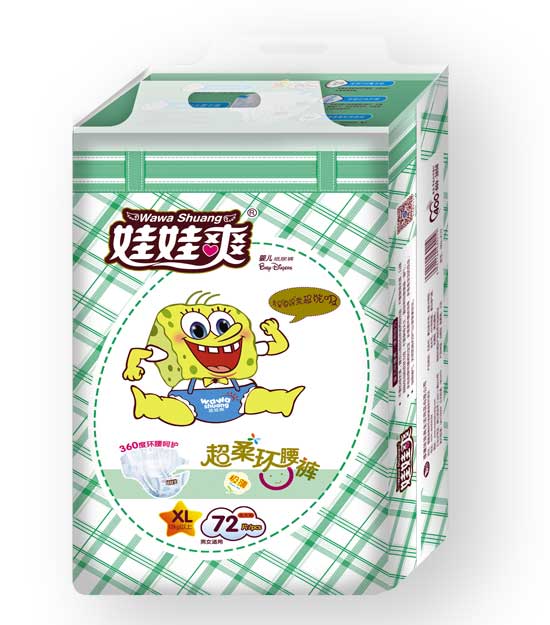 娃娃爽超柔环腰裤XL码