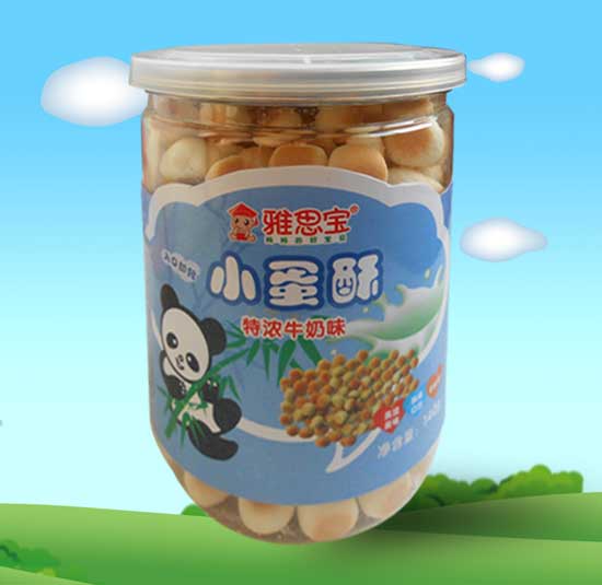雅思宝小蛋酥特浓牛奶味