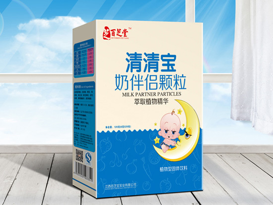 百芝堂奶伴侣清清宝颗粒