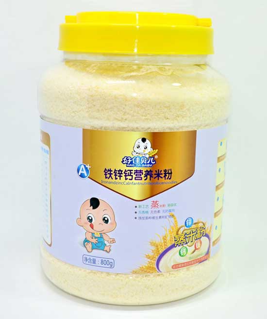 好佳贝儿A+铁锌钙营养米粉
