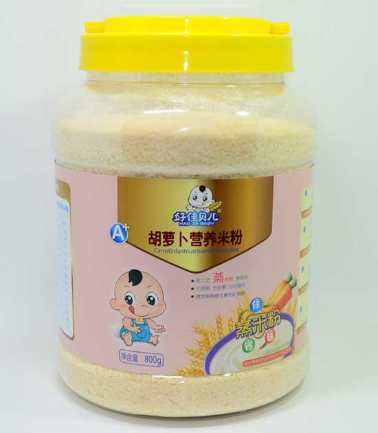 好佳贝儿A+胡萝卜营养米粉
