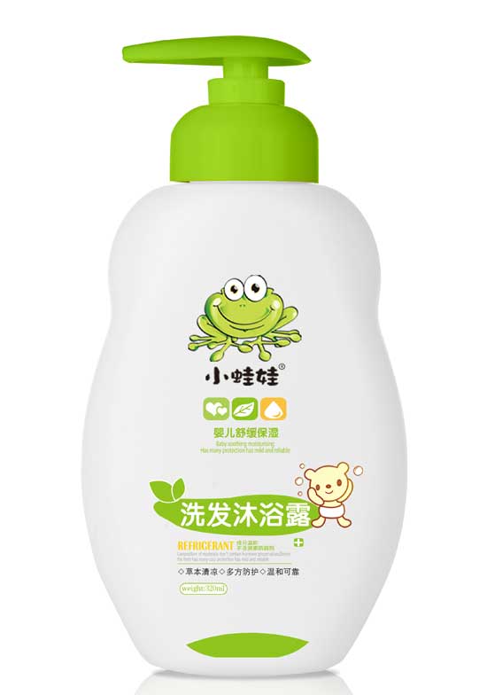 小蛙娃婴儿舒缓保湿洗发沐浴露