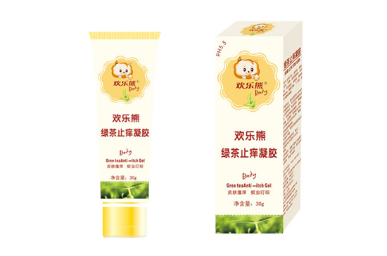 欢乐熊绿茶止痒凝胶