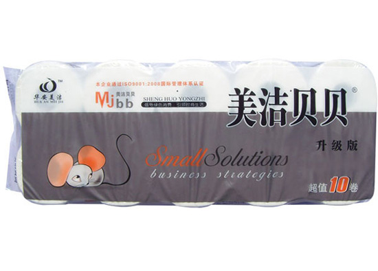 美洁贝贝超值有芯有内膜10卷1900g