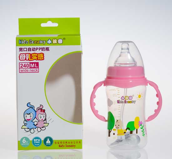 С�����ۺ�ɫ�����Զ�����PP��ƿ240ML