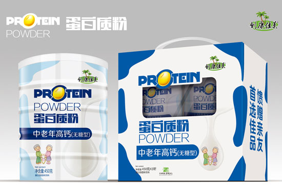 创康佳美礼盒中老年蛋白质粉