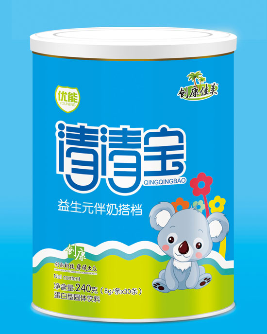 创康佳美益生元伴奶搭档清清宝