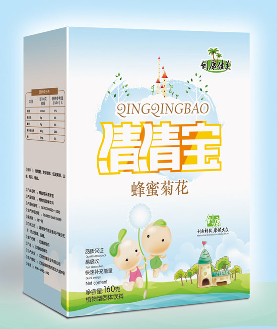 创康佳美蜂蜜菊花清清宝盒装