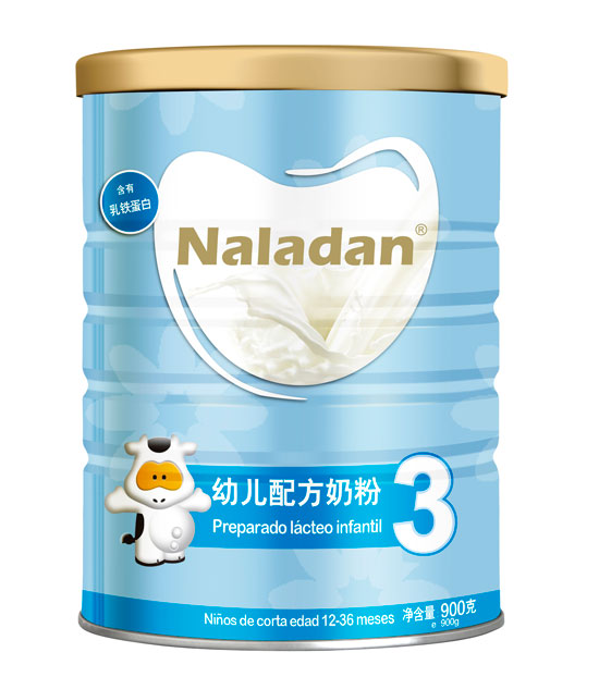纳兰朵幼儿配方奶粉3段