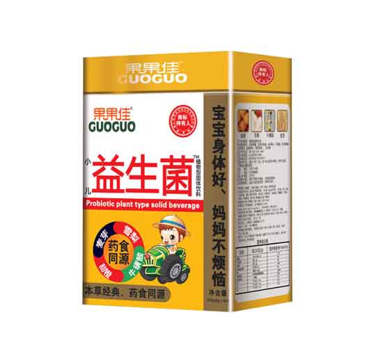果果佳益生菌铁罐装