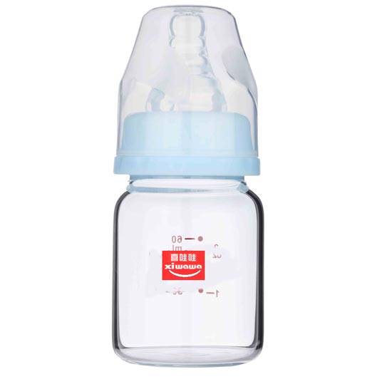 喜哇哇婴幼儿玻璃奶瓶60ML