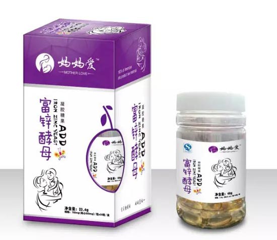 妈妈爱富锌酵母凝胶糖果