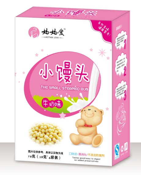 妈妈爱牛奶味小馒头