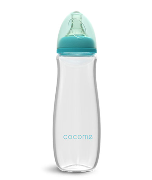 可可萌标准口径晶钻奶瓶260ML