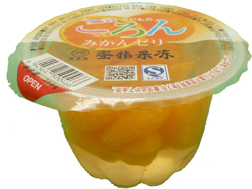 果太郎250克桔子果冻