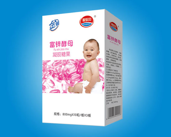 聪乐贝富锌酵母凝胶糖果